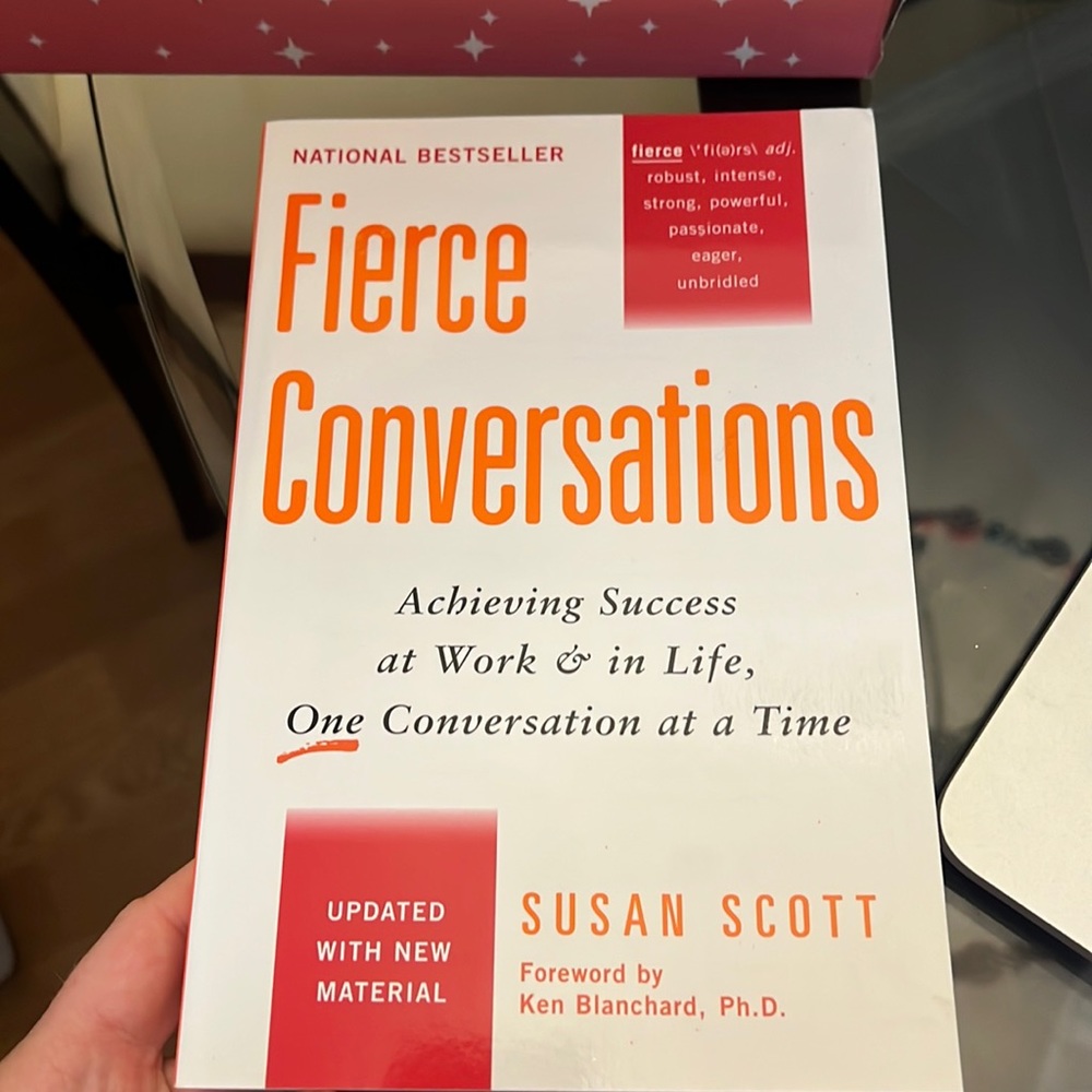 New- Fierce Conversations Book